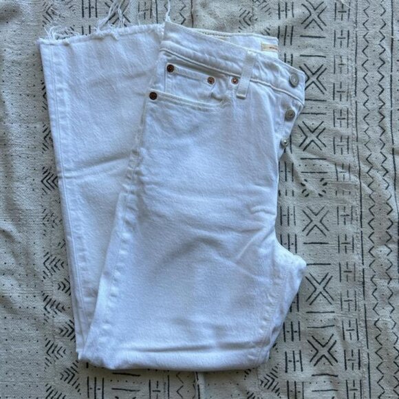 Levi's Women's White Jeans - Picture 1 of 1